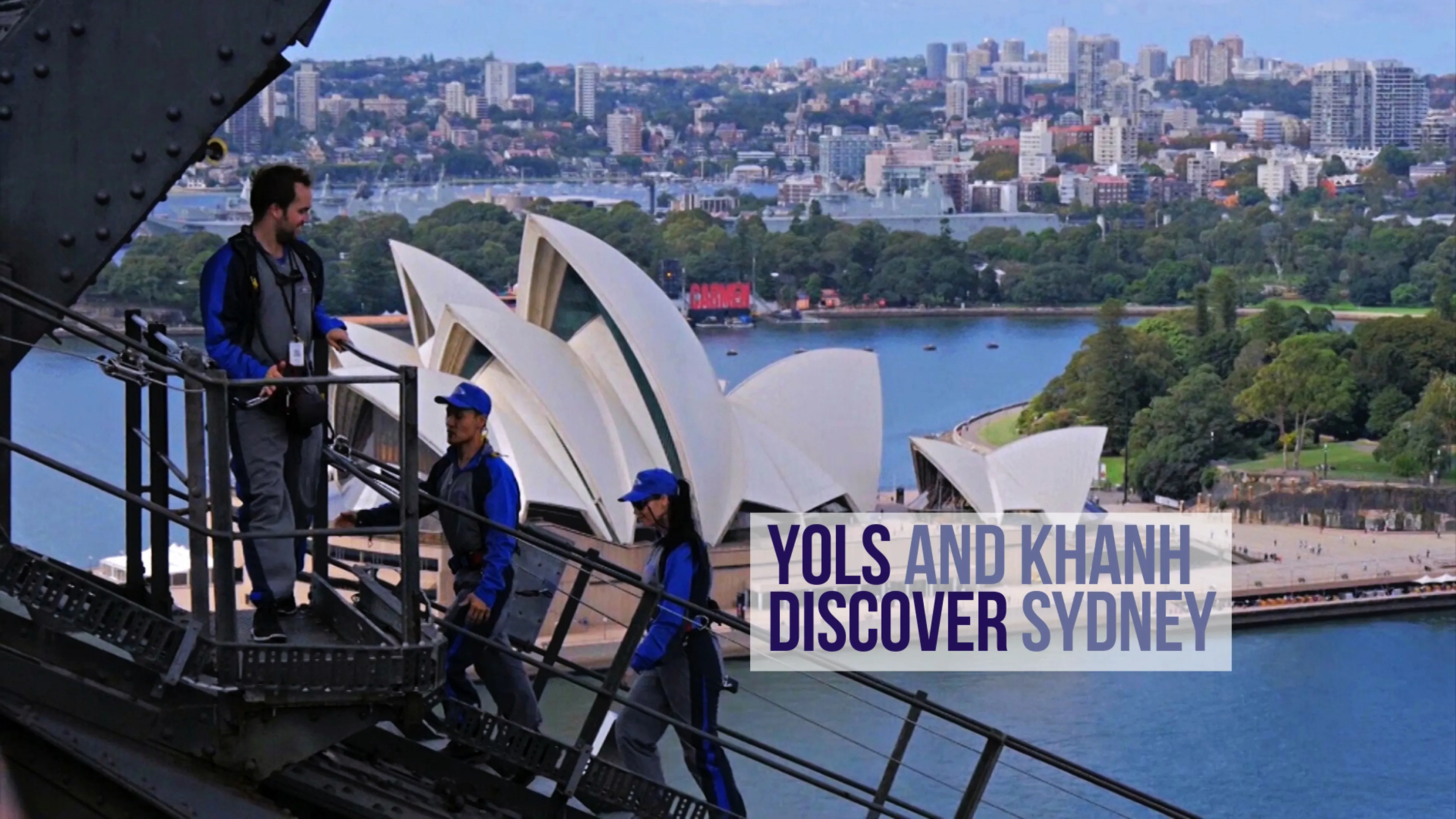 Yols and Khanh Discover Sydney poster